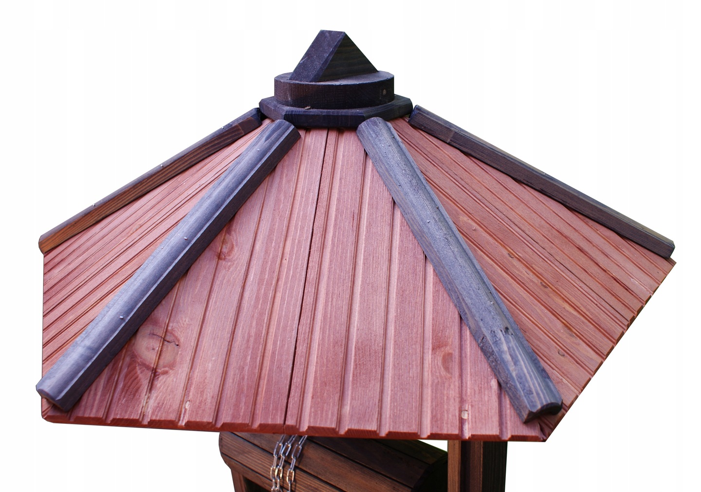studna-zahradna-drevo-teak-antracyt-strecha-detail